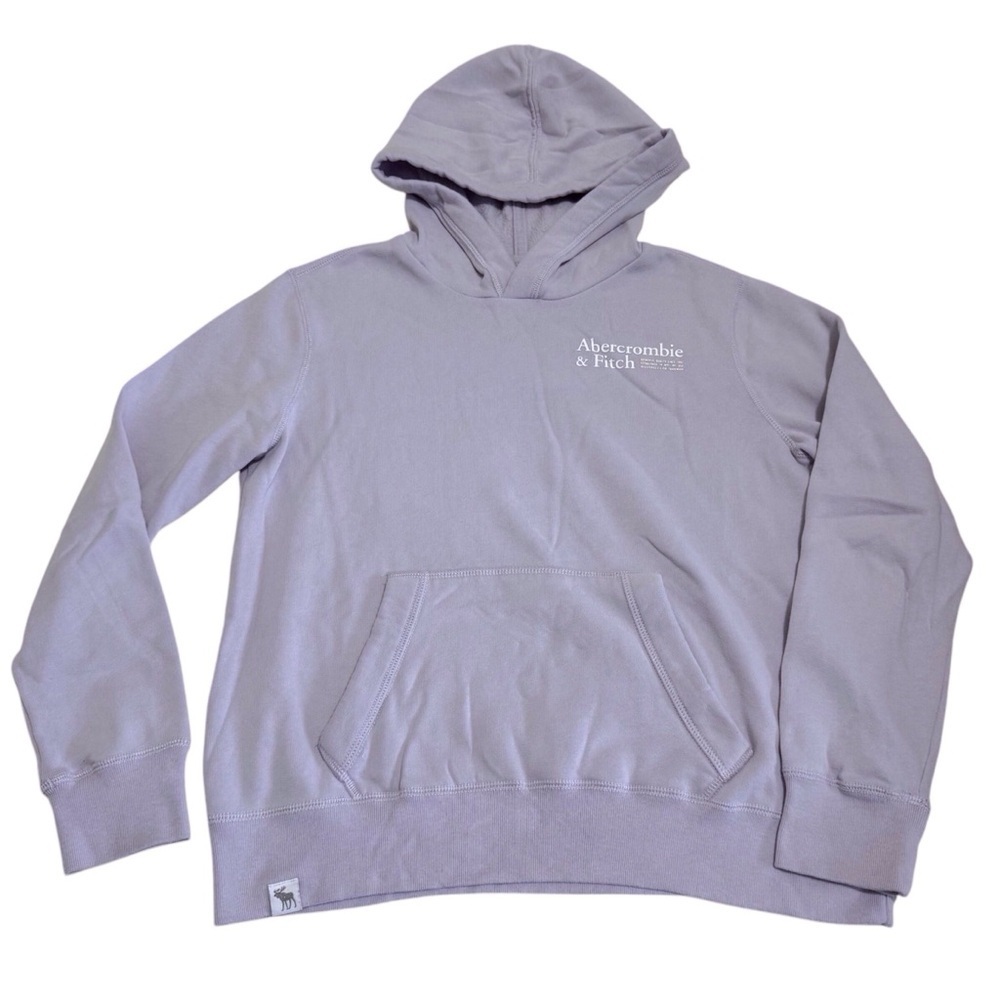 Abercrombie Kids Lavender Pullover Hoodie Cotton Size 13/14